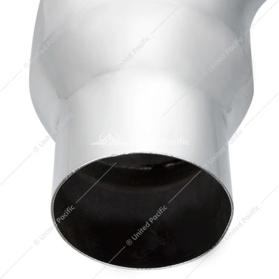 Peterbilt 379 6" Red 5" 58Deg Elbow