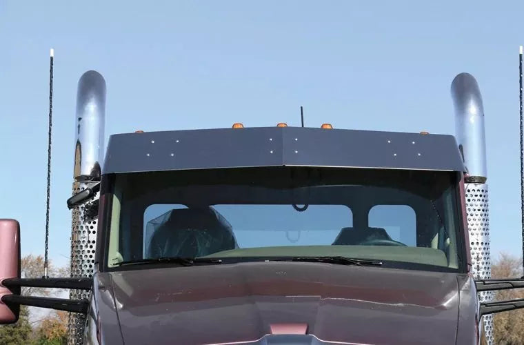 KENWORTH W990/T680/T880 DAYCAB FACTORY VISOR REPLACEMENT, 11" DROP VISOR
