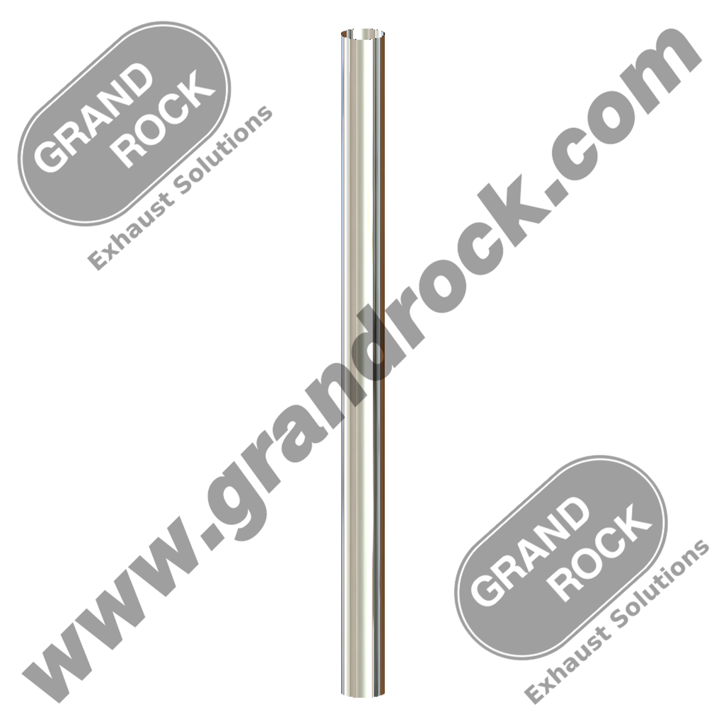 7" X 108" Flat Top - OD Bottom - Chrome