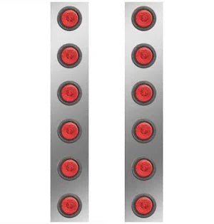 Kenworth Breather 15" rear Red/Red