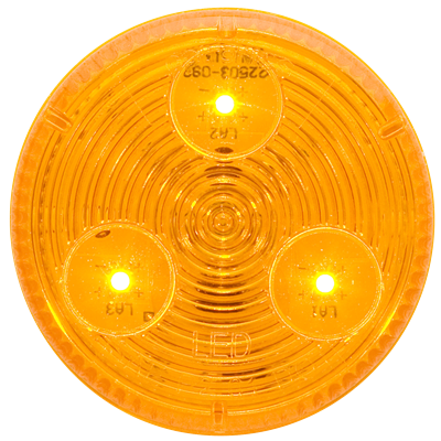 2" Amber / Amber Lens Led Marker Light