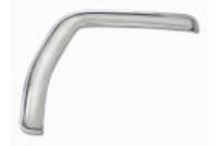 Chrome Finish Peterbilt 579 Vent Visors