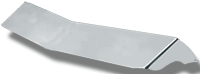 14" Peterbilt 579 Visor with (16) .75" Holes