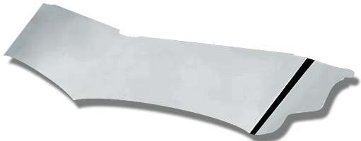 peterbilt 359 14" Wicked Drop Visor