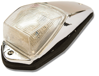 CAB MARKER LIGHT - LED - AMBER -CLEAR LENS