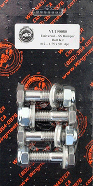 BUMPER BOLT KIT - (4) 1/2" BOLTS,