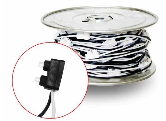 10 "Spacing Single Male Plug 2 Prong