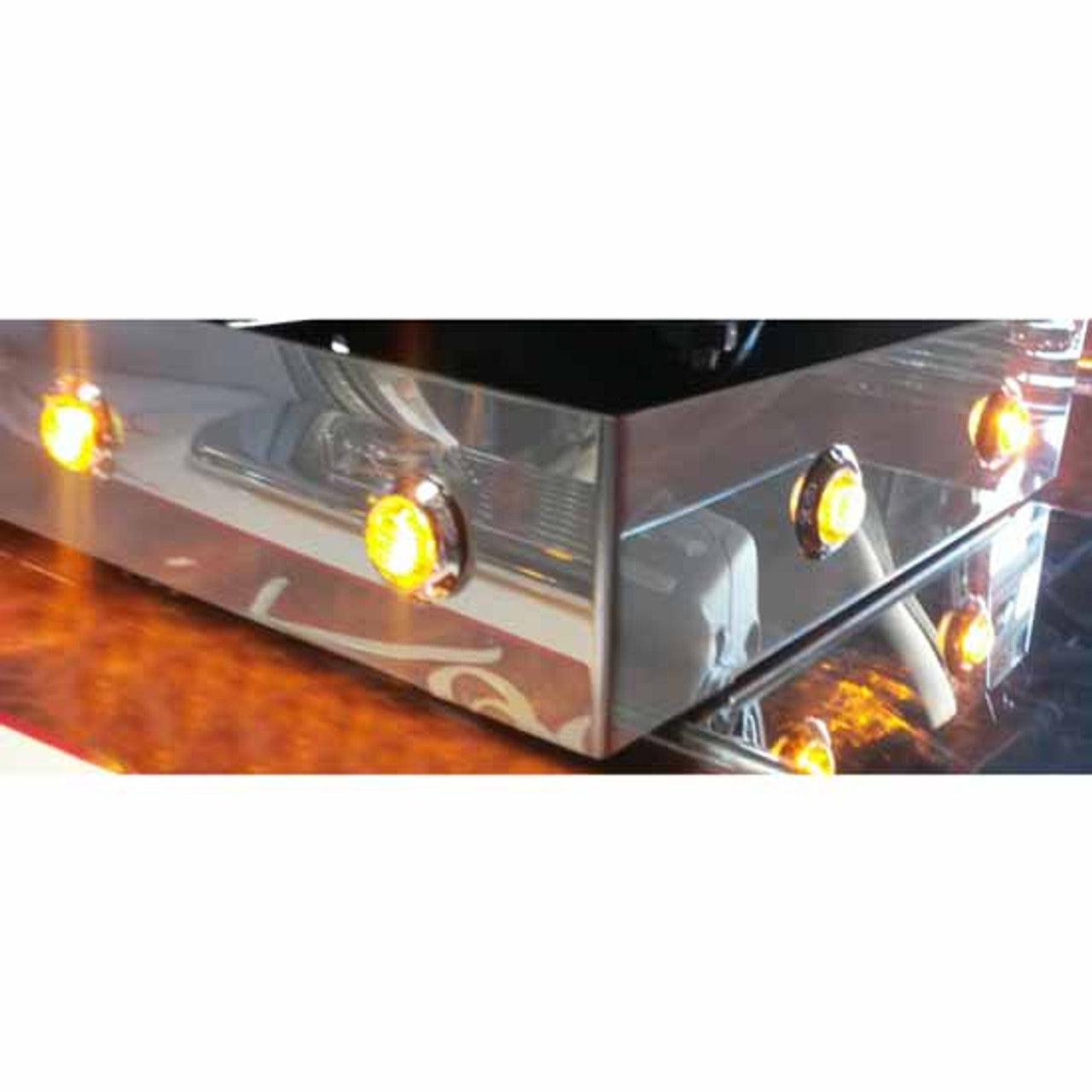 3" Seat Base Cover Stainless Steel 8 3/4"