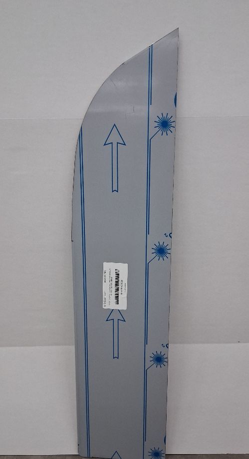 Kenworth  8" Window Chop T660 T800  Without Rain Gutter
