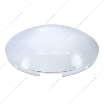 4 Even Notched Chrome Dome Front Hubcap - 7/16"