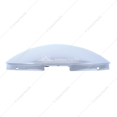 4 Even Notched Chrome Dome Front Hubcap - 7/16"