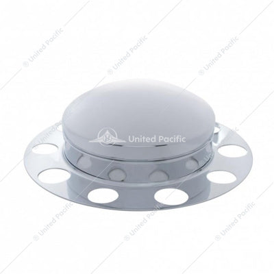 Chrome Dome Front Axle Cover Kit For Steel Wheel (3 Pack)