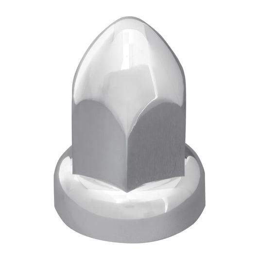 Bullet Chrome Plastic Push-On Lug Nut Cover