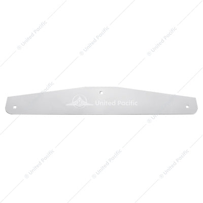 Chrome Standard Bottom Mud Flap Plate - Bolt Thru 4" X 24"