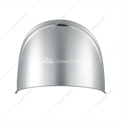 7" Stainless Steel Round Extended Headlight Visor