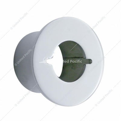 Peterbilt Chrome Mud Flap Hanger End Light Bracket Only