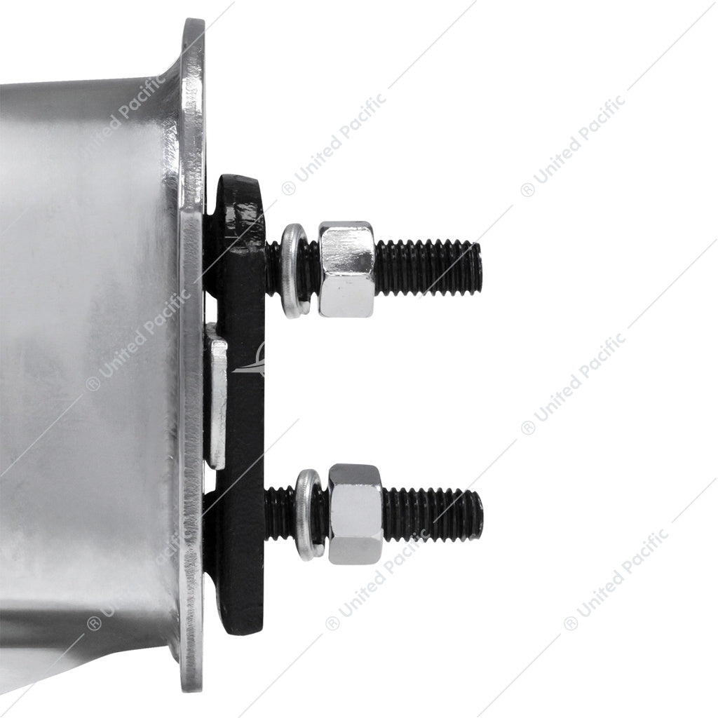 30" 304 Stainless Heavy Duty Mud Flap Hangers - 2" Bolt Pattern