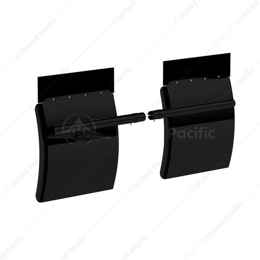 24" X 24" "Competition Series" Heavy Duty Black Poly Quarter Fender Set (Q.C check)