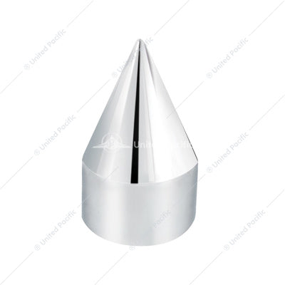 3/4" X 1-7/8" CHROME PLASTIC SPIKE NUT COVER - PUSH-ON (BULK)