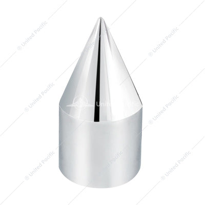 Chrome Plastic Spike Nut Cover - Push-On 1-1/8" X 2-13/16" (Bulk)