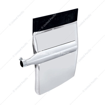 24" X 31" Stainless Quarter Fender Set - Triangle Bracket