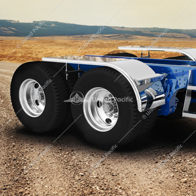 80" 430 Stainless Steel (16ga) Smooth Half Fender - SE Series