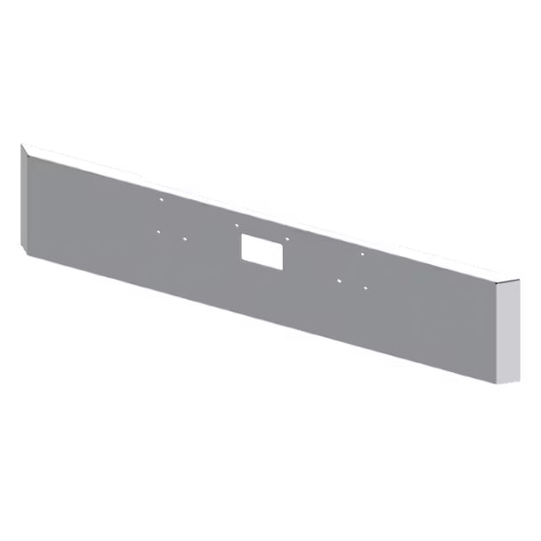 16" Mitered End Peterbilt Bumper Mount Tow (2) Round 4" *