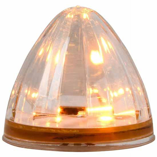 2" Watermelon Sealed Dual Function 3 Wire Amber Clear