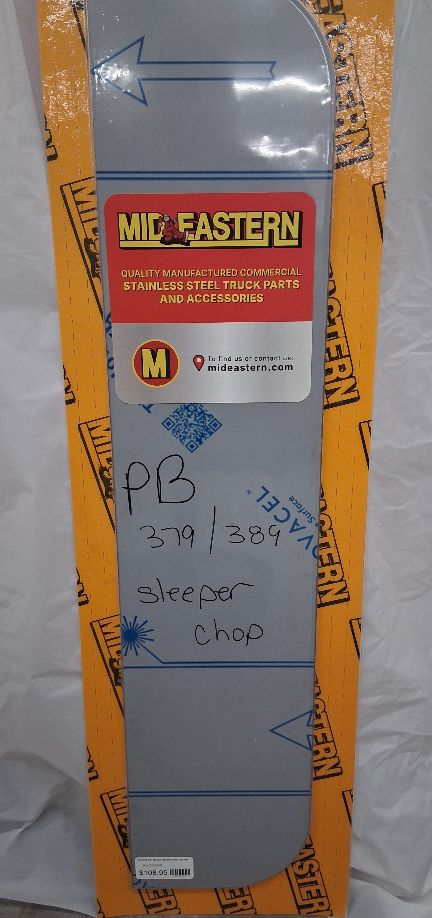 Peterbilt 6.5" Sleeper Window Chop 379 389