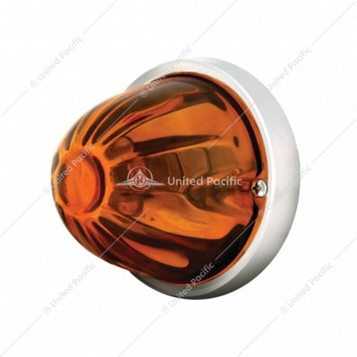 Glass Watermelon Flush Mount Kit - Amber