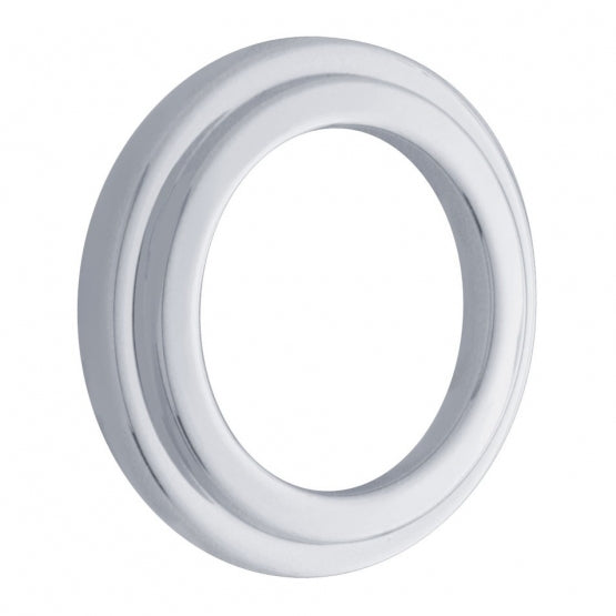 Chrome Plastic Small Gauge Bezel Without Visor For Freightliner