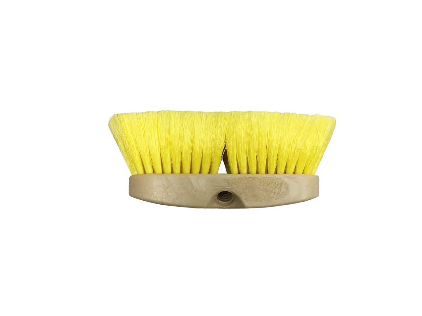 Soft Yellow Flagged Polystyrene Bristle Wash Brush