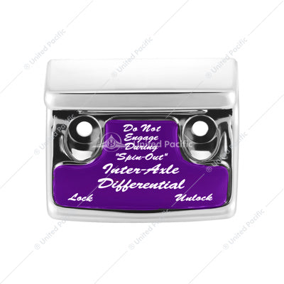 Freightliner Axle Diff Purple Sticker