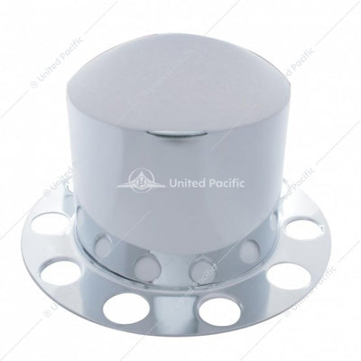STAINLESS DOME REAR AXLE COVER FOR 1-1/2" NUT COVER