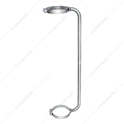 Grab Handle 6" Pipe 34" Chrome