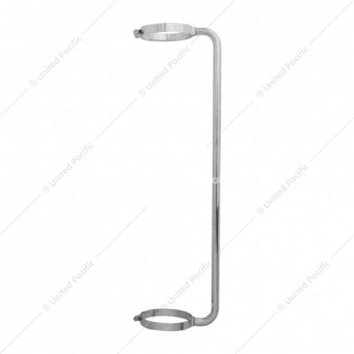 45" CHROME EXHAUST GRAB HANDLE - 7" CLAMP