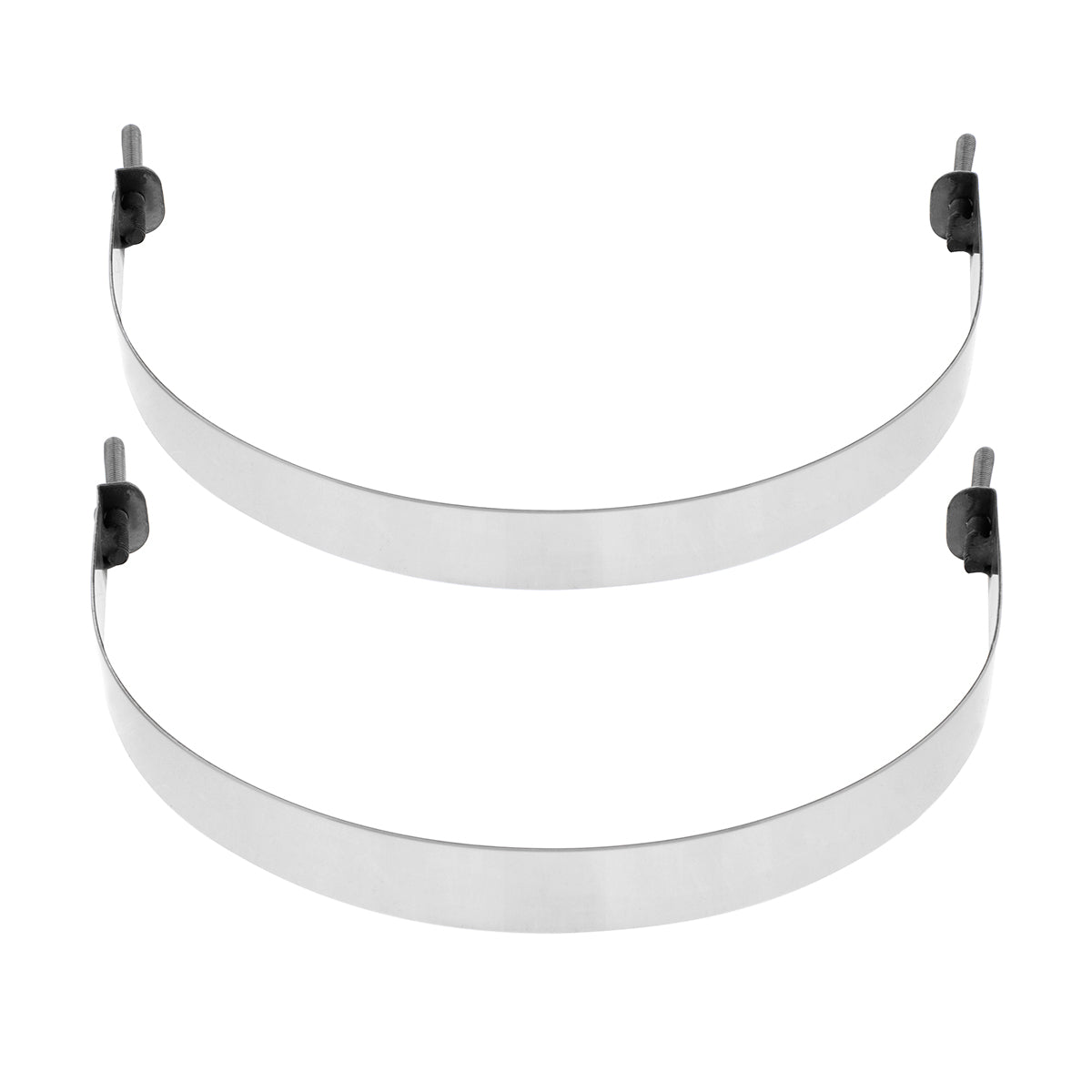 Air Tank Straps  8.25" Diameter Tank 304 Stainless Steel Pair