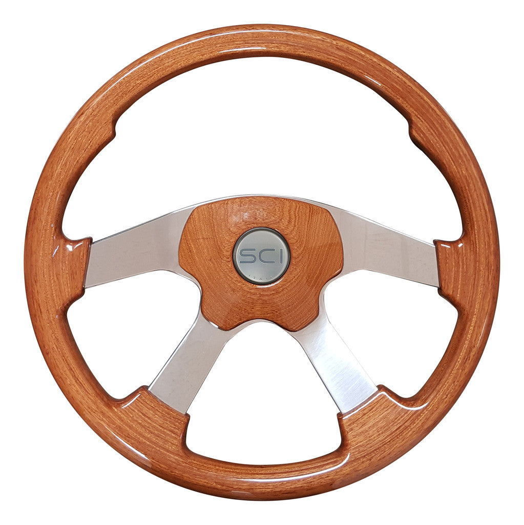 18" Wildwood Light Mahogany Steering Wheel