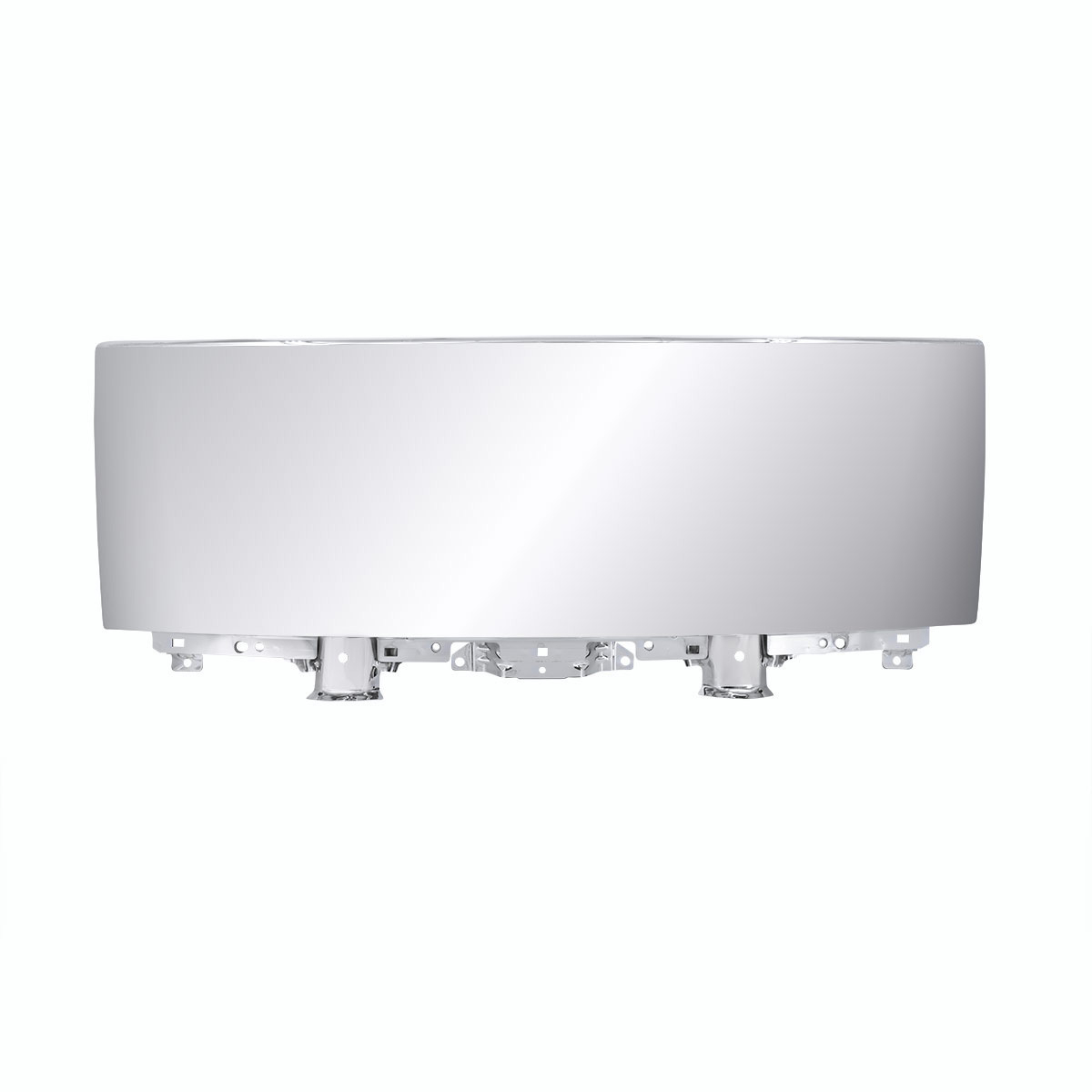 Steel Front Panel Assembly For 2008-2024 Isuzu NPR (ELF 200/300)-Chrome