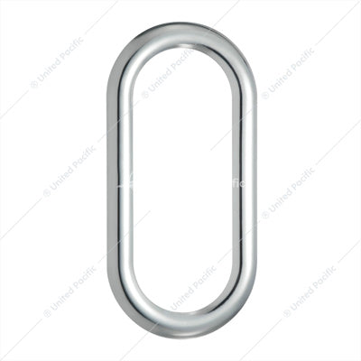 Peterbilt Stainless Steel View Window Trim with Adhesive