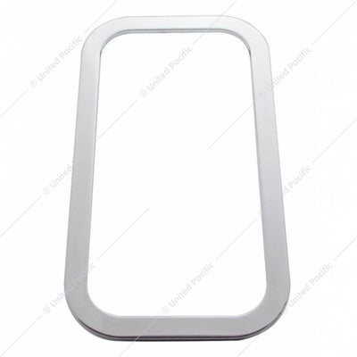 STAINLESS STEEL EXTERIOR VIEW WINDOW TRIM FOR 2005+ PETERBILT