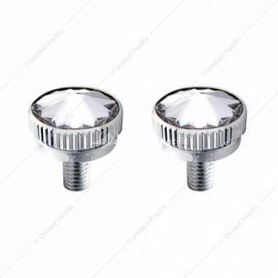 5mm CB MOUNTING BOLT WITH CLEAR CRYSTAL (2-PACK)