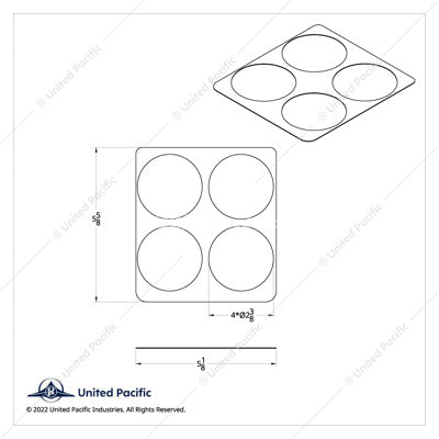 Kenworth 2006+ Stainless Steel Left Gauge Trim