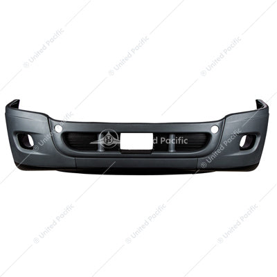 08-17 Freightliner Cascadia 3-Piece Front Bumper Set With Fog Light Hole