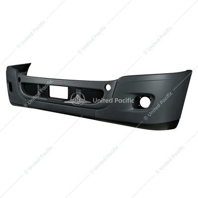 08-17 Freightliner Cascadia 3-Piece Front Bumper Set With Fog Light Hole