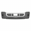 Complete 3-Piece Front Bumper Set With Chrome Trim Fog Light Holes  2008-2017 Freightliner Cascadia