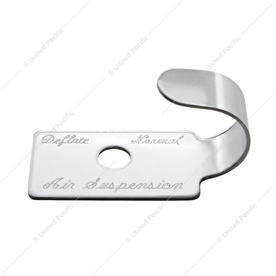 PETERBILT 379 - AIR SUSPENSION STAINLESS SWITCH GUARD