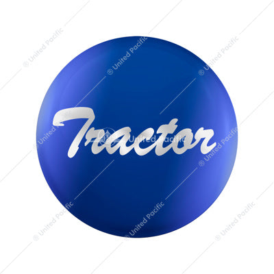 Blue Tractor Sticker Only