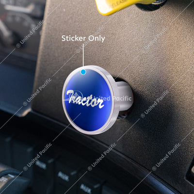 Blue Tractor Sticker Only