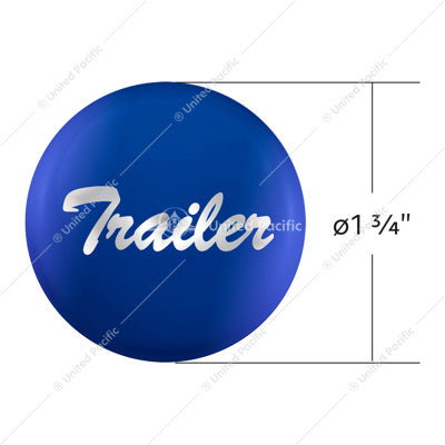 Blue "Trailer" Sticker Only
